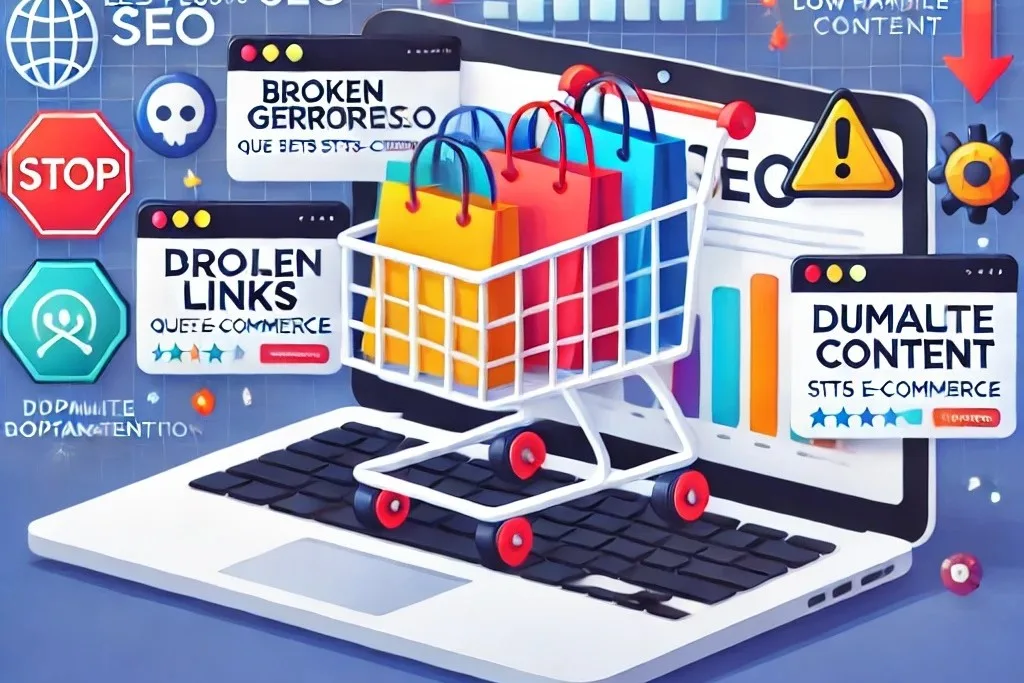 illustration erreurs SEO
